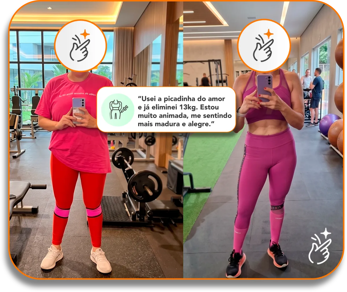 Resultado real: eliminação de 13kg com o programa Magra em Casa